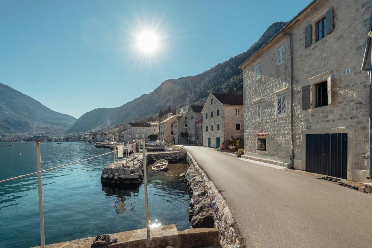 18Th Century Villa In The Unesco Bay Of Kotor Bagian luar foto
