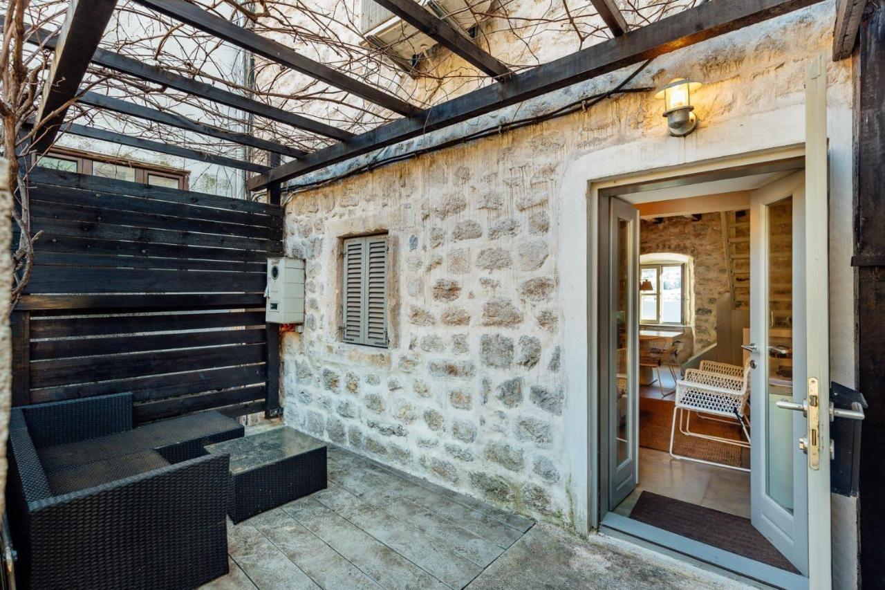 18Th Century Villa In The Unesco Bay Of Kotor Bagian luar foto
